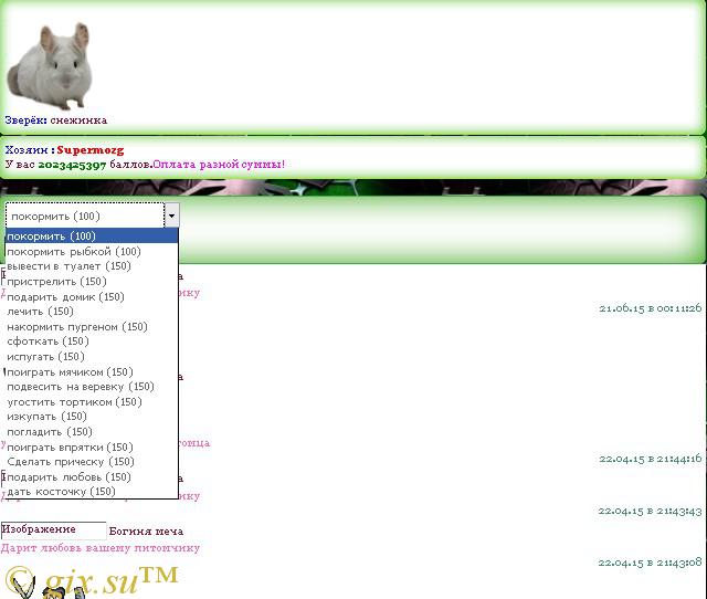 Gix.su - Зоомагазин